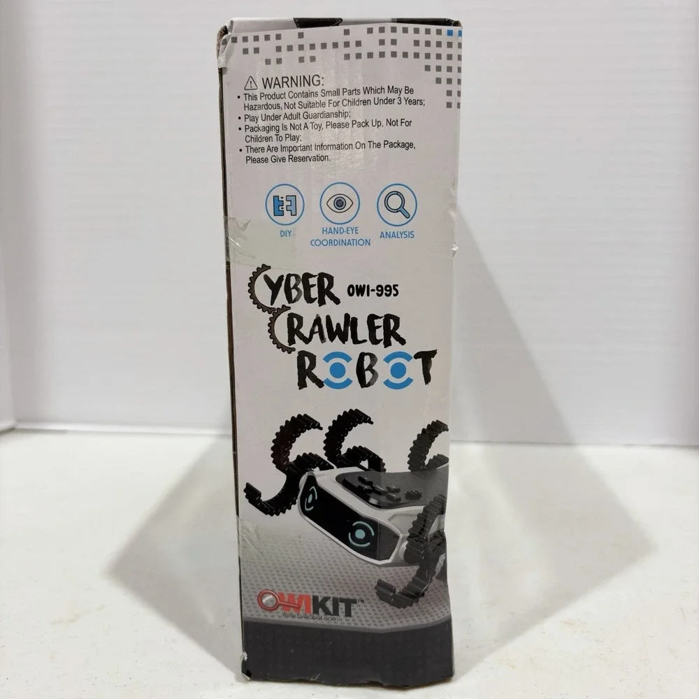 Robotikits OWI-995 Cyber Crawler Robot Kit STEM Learning Building